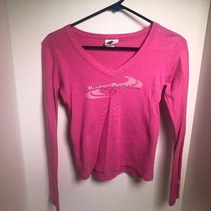 Hot pink Harley Davidson long sleeve shirt